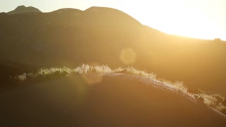 Sunset over the Valley Fields